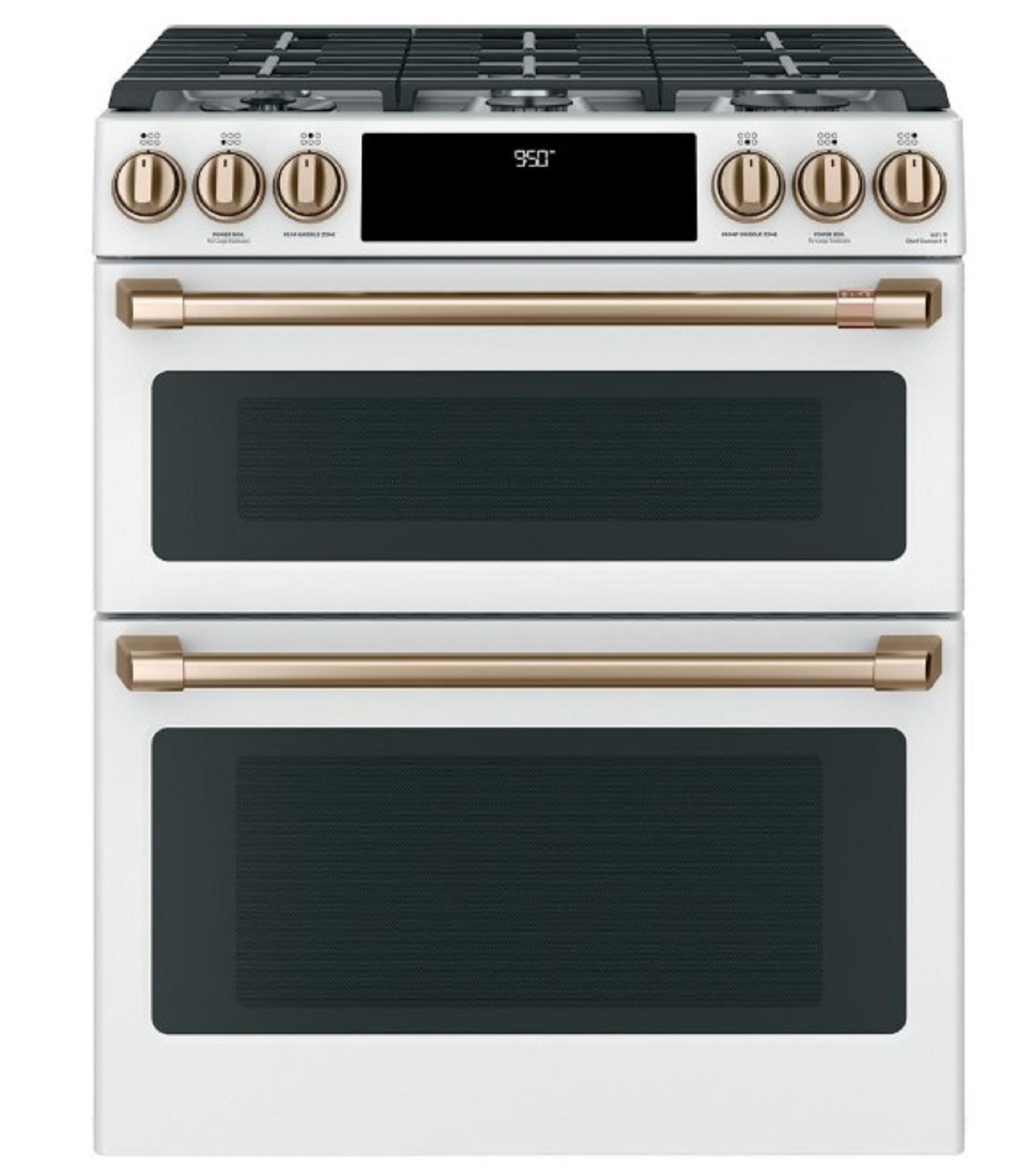 GE Cafe C2S950P4MW2 - 30" Slide-In Dual Fuel Double Oven with